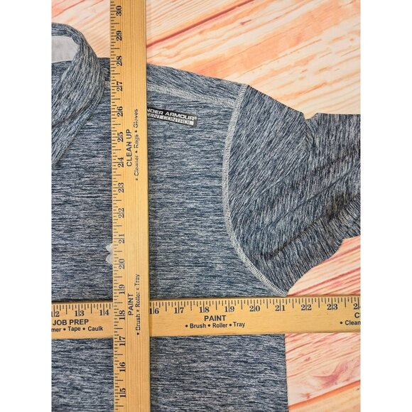 Under Armour Boys Loose Fit HeatGear Polo Shirt XL Blue ScentControl - Picture 9 of 9